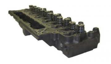 12V 6BT Stock Replacement Cylinder Head with Valves and Springs Installed